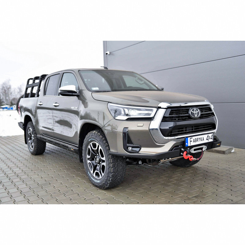 Front bumper, slim version Toyota Hilux Revo 2020-2024