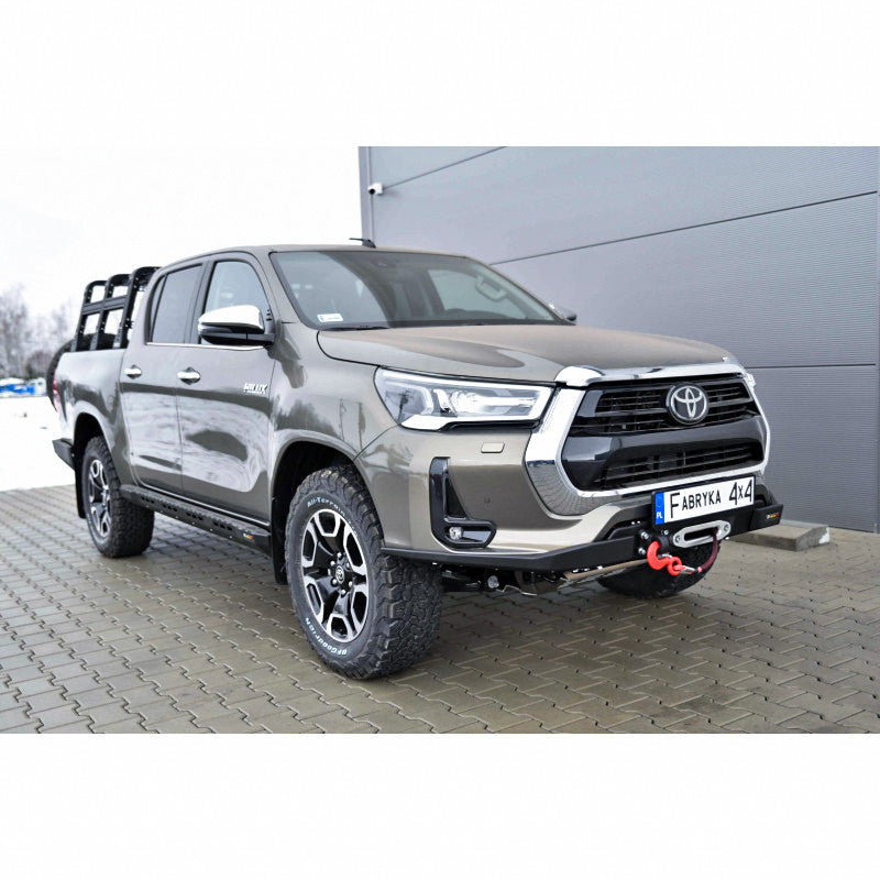 Front bumper, slim version Toyota Hilux Revo 2020-2024