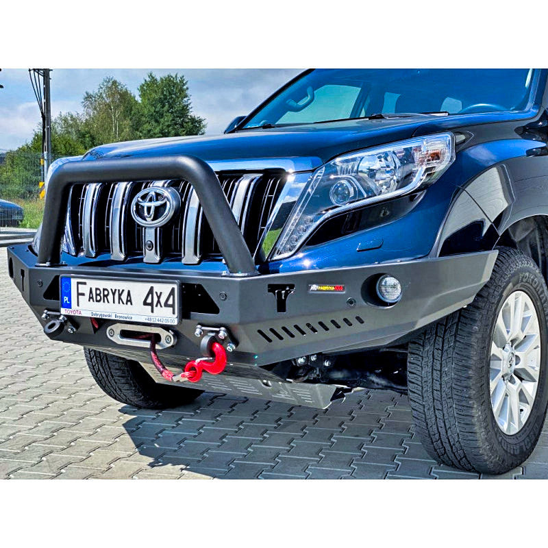 Bull bar V2 for standard ZTP bumper Toyota LCJ150 2013-17