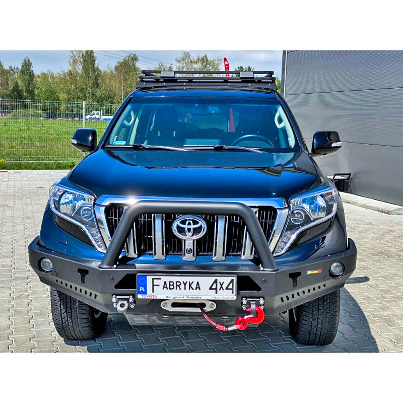 Bull bar V2 for standard ZTP bumper Toyota LCJ150 2013-17