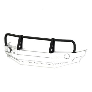 Bull bar for bumper, GU4 style Toyota LCJ90/95 96-99, version with flares