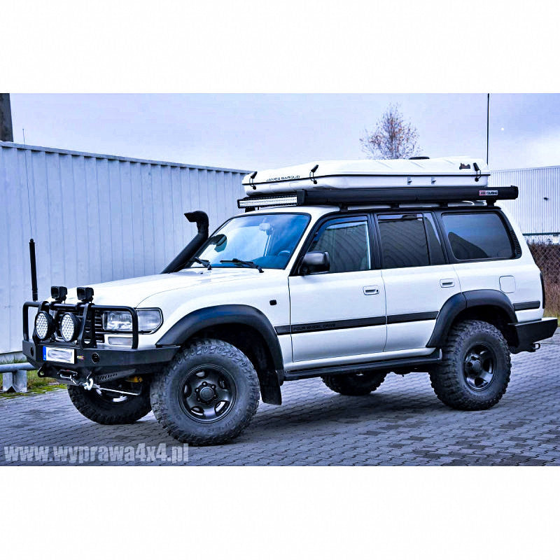 Bull bar for bumper Toyota LCJ80 89-98
