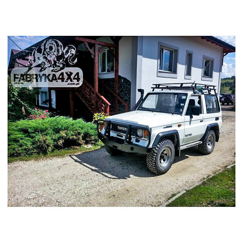 Bull bar for bumper Toyota LCJ70