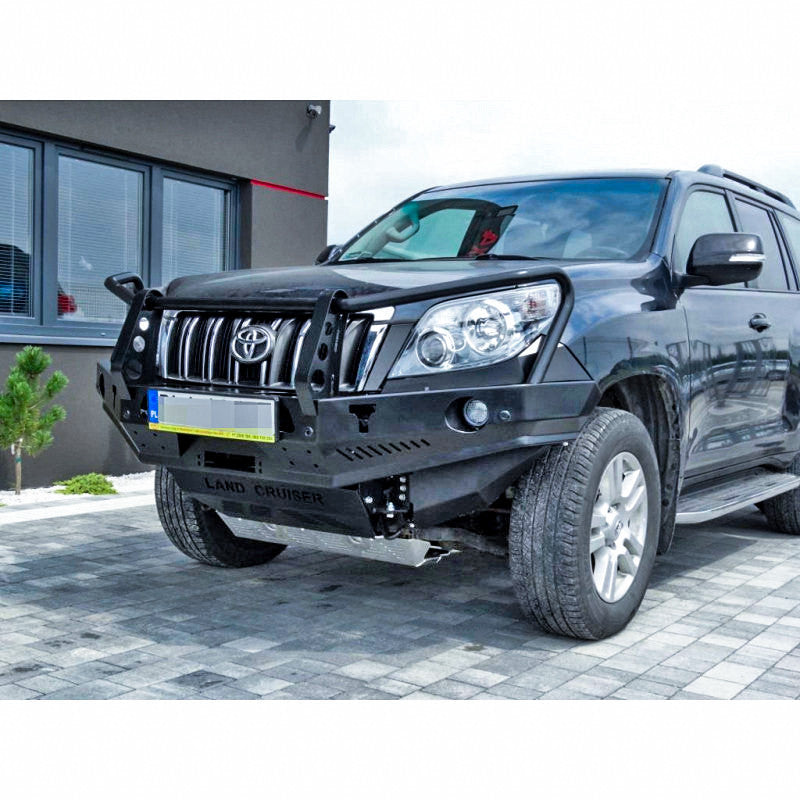 Bull bar for bumper Toyota LCJ150 09-13