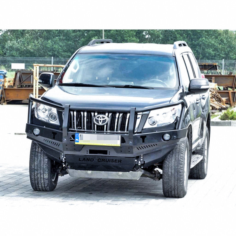 Bull bar for bumper Toyota LCJ150 09-13