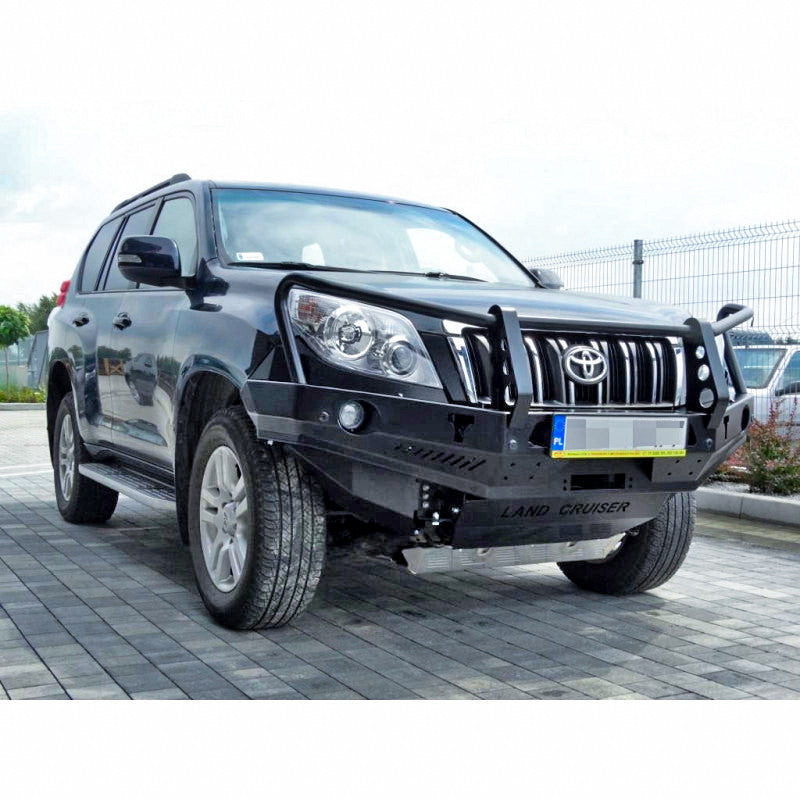 Bull bar for bumper Toyota LCJ150 09-13