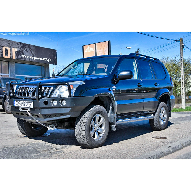 Bull bar for bumper Toyota LCJ120/125 02-09