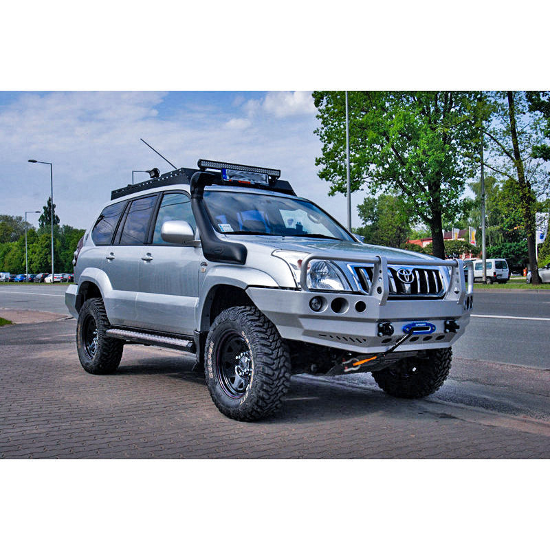 Bull bar for bumper Toyota LCJ120/125 02-09