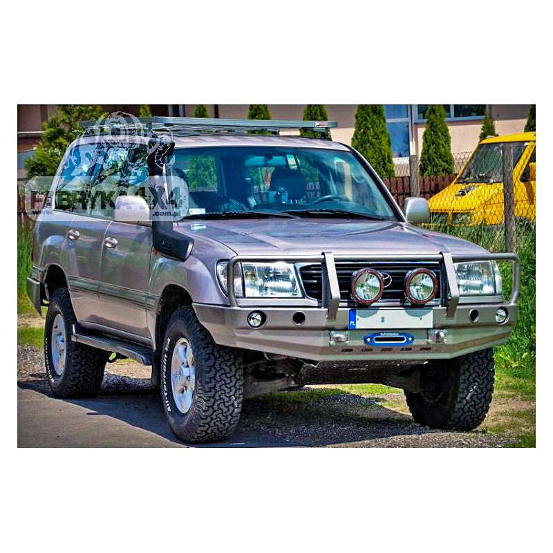 Bull bar for bumper Toyota LCJ100 98-04