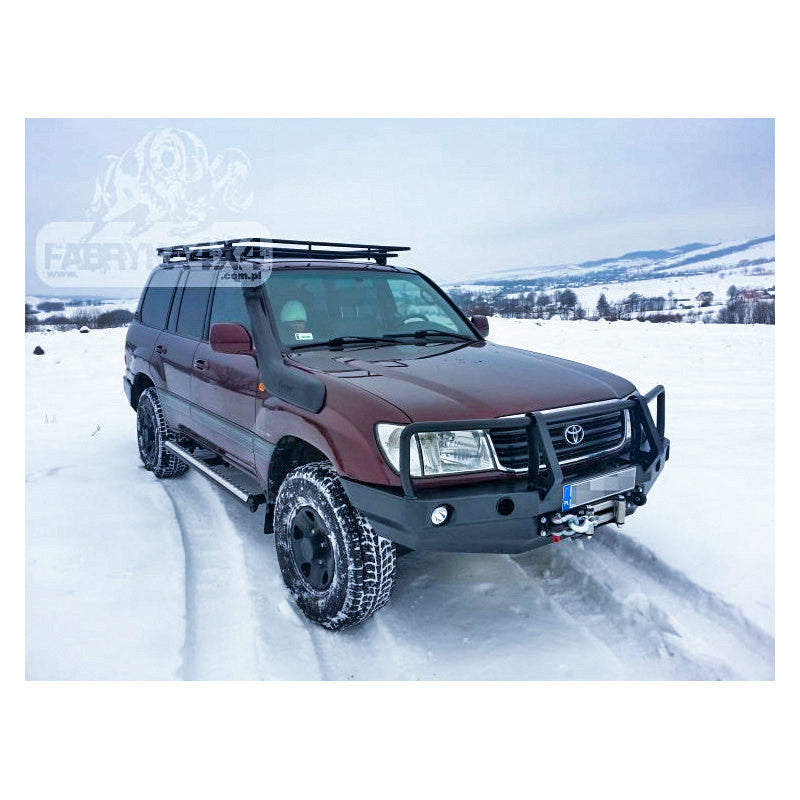 Bull bar for bumper Toyota LCJ100 98-04