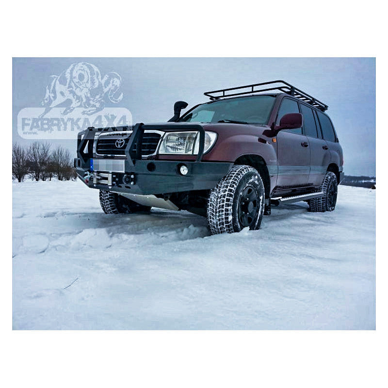 Bull bar for bumper Toyota LCJ100 98-04