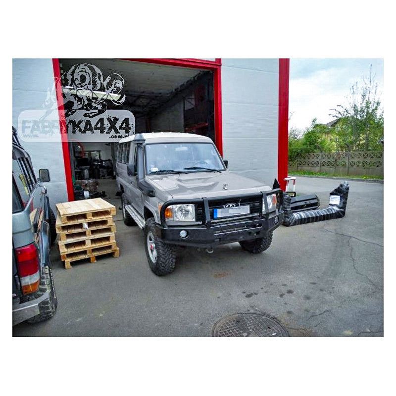 Bull bar for bumper Toyota HZJ78
