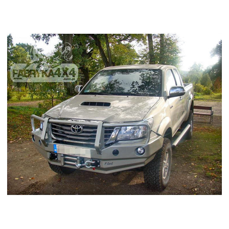 Bull bar for bumper Toyota Hilux 11-15