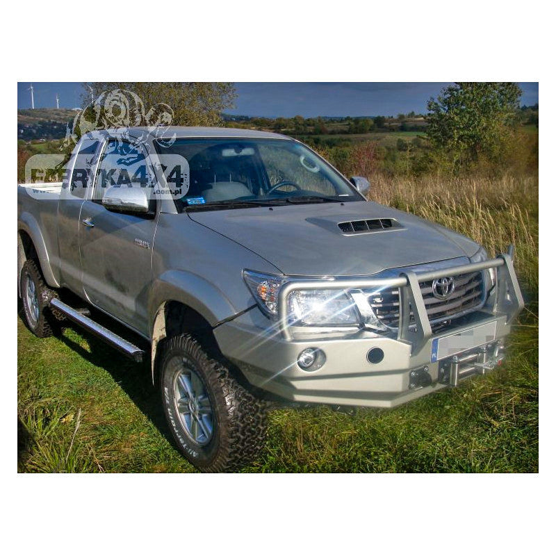 Bull bar for bumper Toyota Hilux 11-15