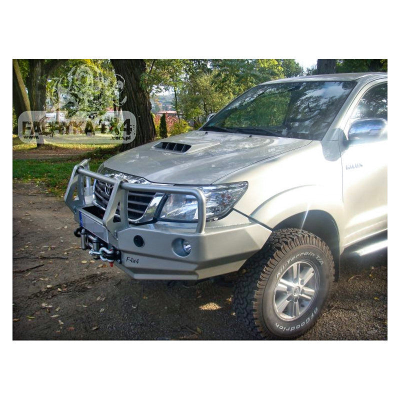 Bull bar for bumper Toyota Hilux 11-15