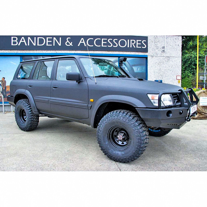 Bull bar for bumper Nissan Patrol Y61
