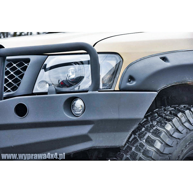 Bull bar for bumper Nissan Patrol Y61