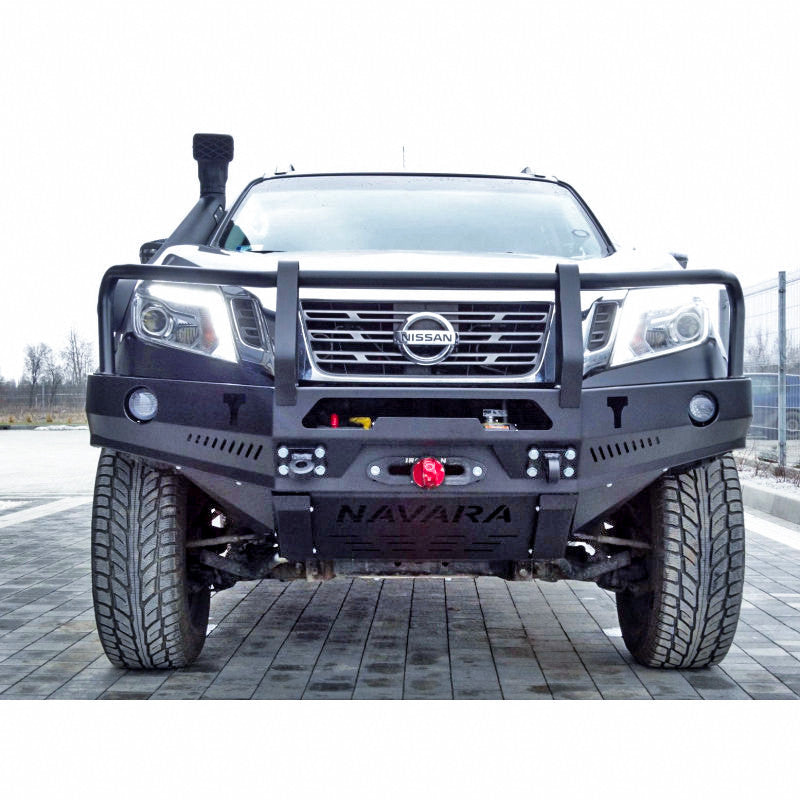 Bull bar for bumper Nissan Navara D23 2014-