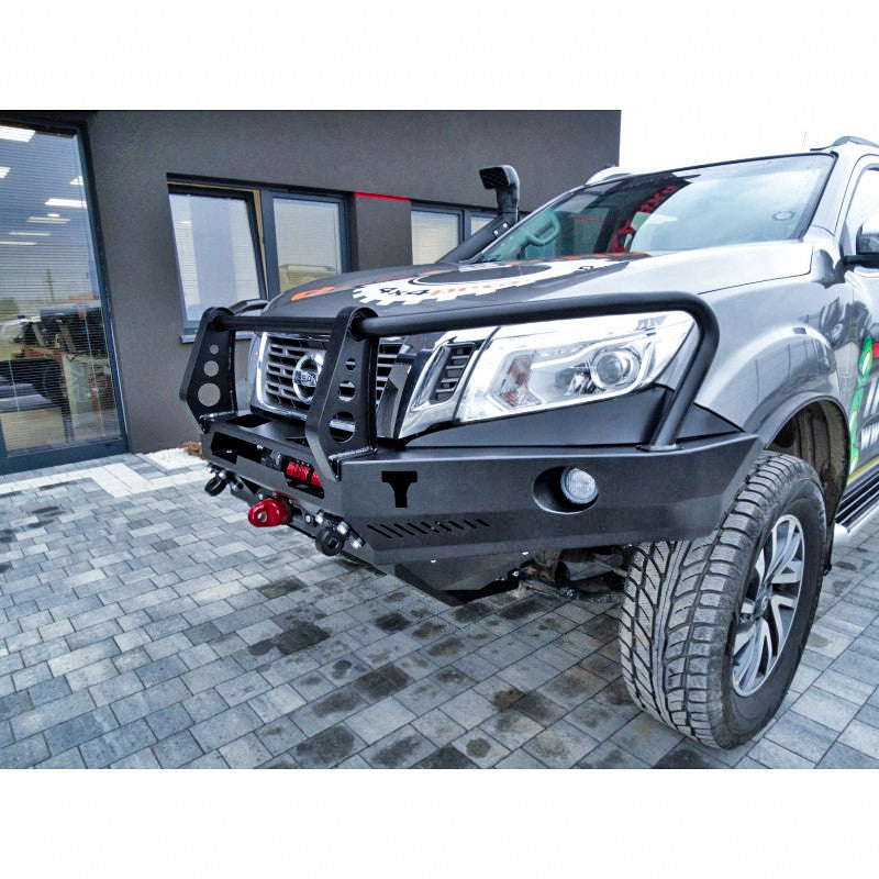 Bull bar for bumper Nissan Navara D23 2014-