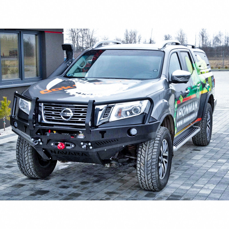 Bull bar for bumper Nissan Navara D23 2014-
