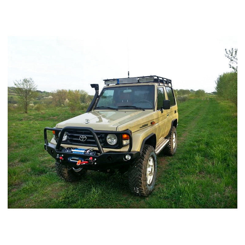Roof rack with mesh Toyota HZJ71 99-07