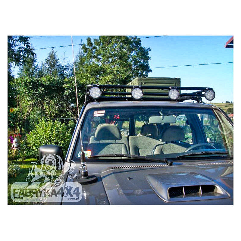 Roof rack with mesh for short version Nissan Y61