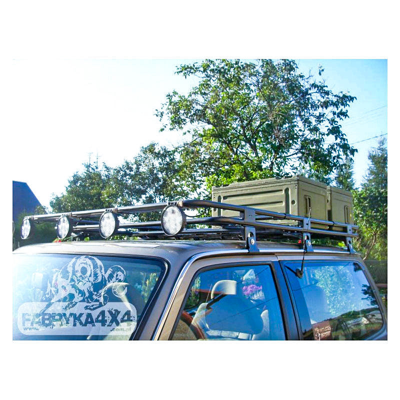 Roof rack with mesh for short version Nissan Y61
