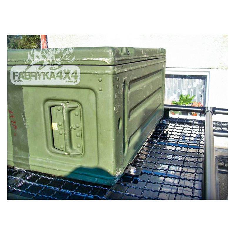 Roof rack with mesh for short version Nissan Y61