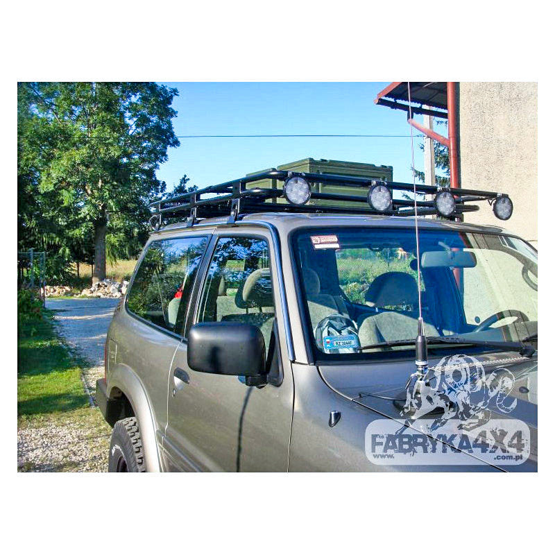 Roof rack with mesh for short version Nissan Y61