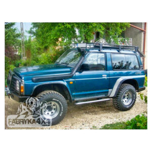 Roof rack with mesh for short version Nissan Y60