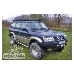 Roof rack with mesh for long version Nissan Y61 / GU4