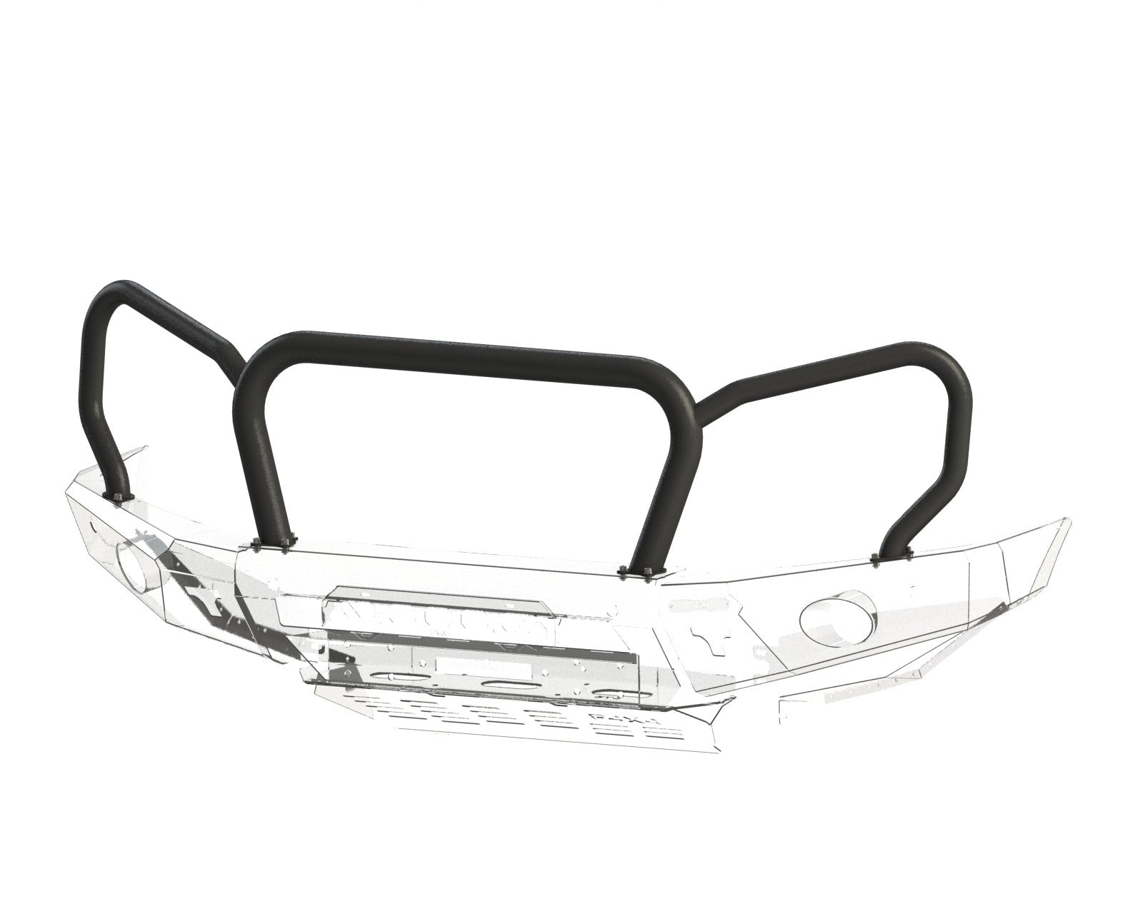 Bull bar V1 for new-model ZTJ bumper Toyota LCJ150 2013-17