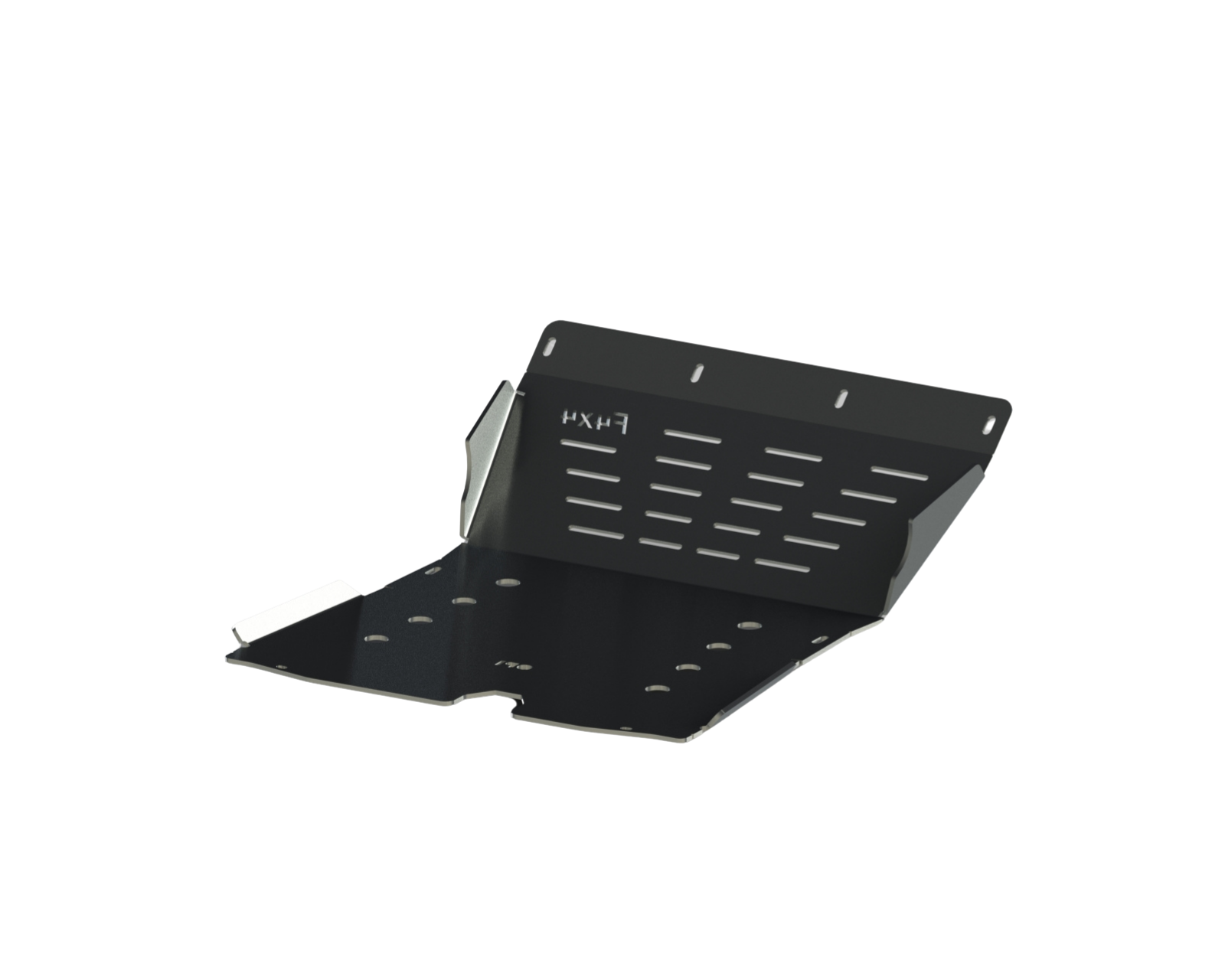 Engine skid plate, diesel Mitsubishi Pajero III 99-06