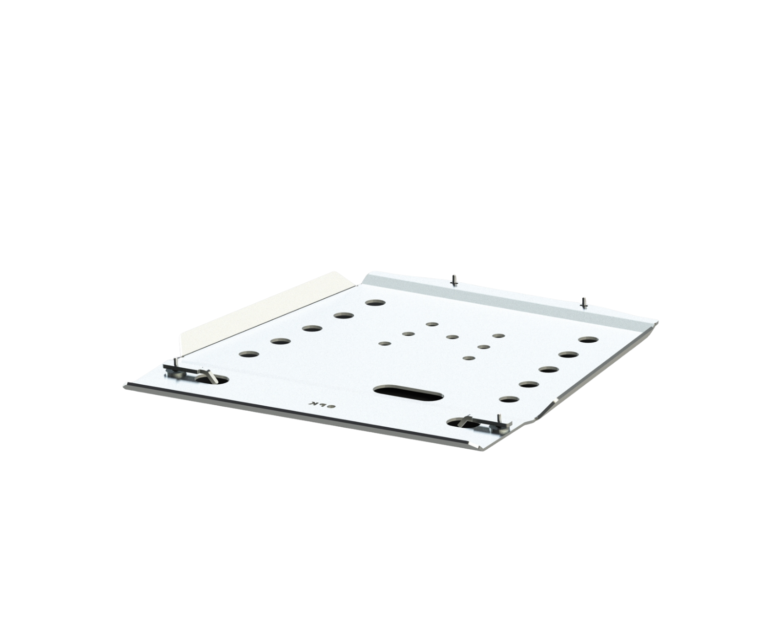 Automatic gearbox skid plate, diesel Mitsubishi Pajero III 99-06