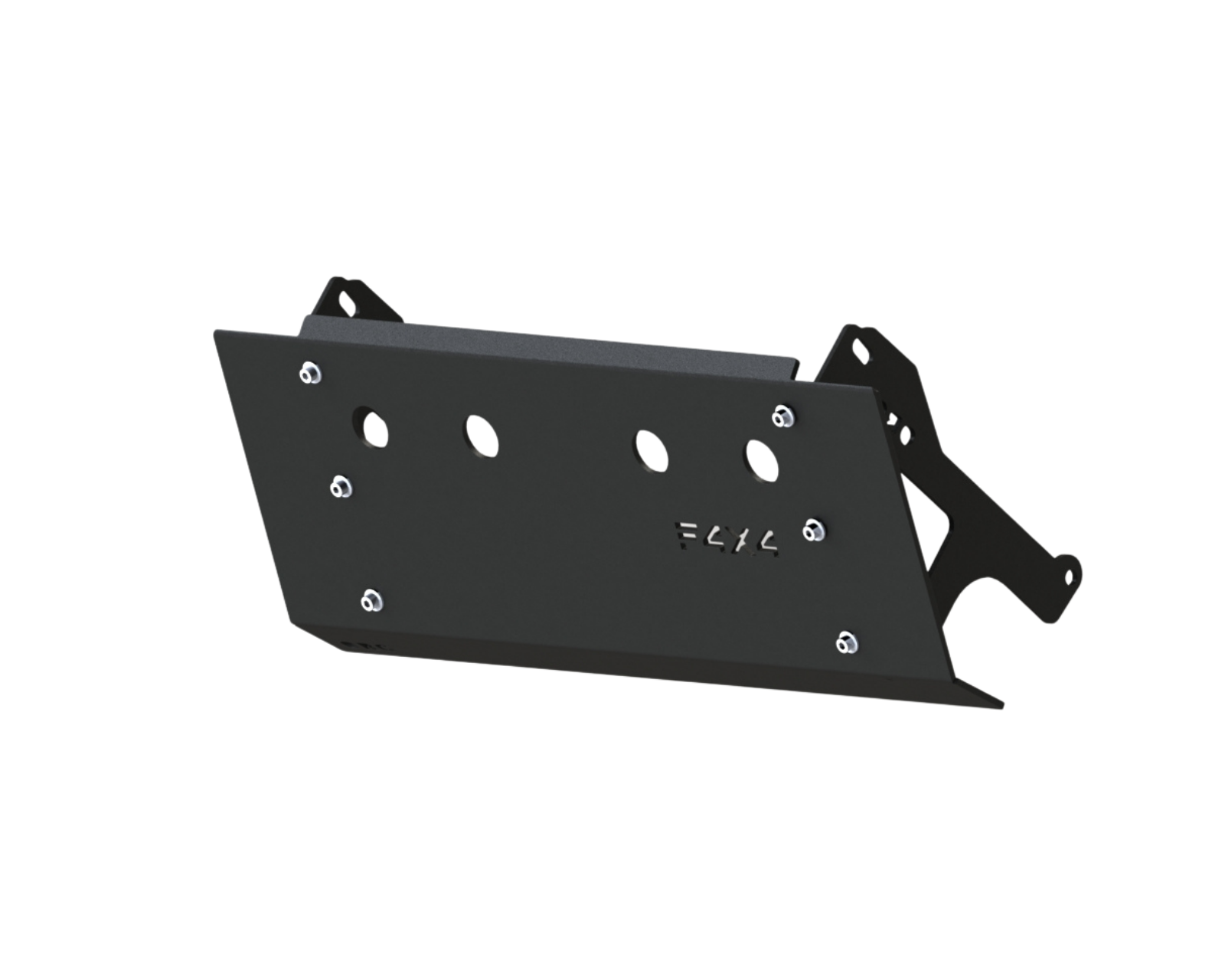 Steel front drag link guard Land Rover Discovery I