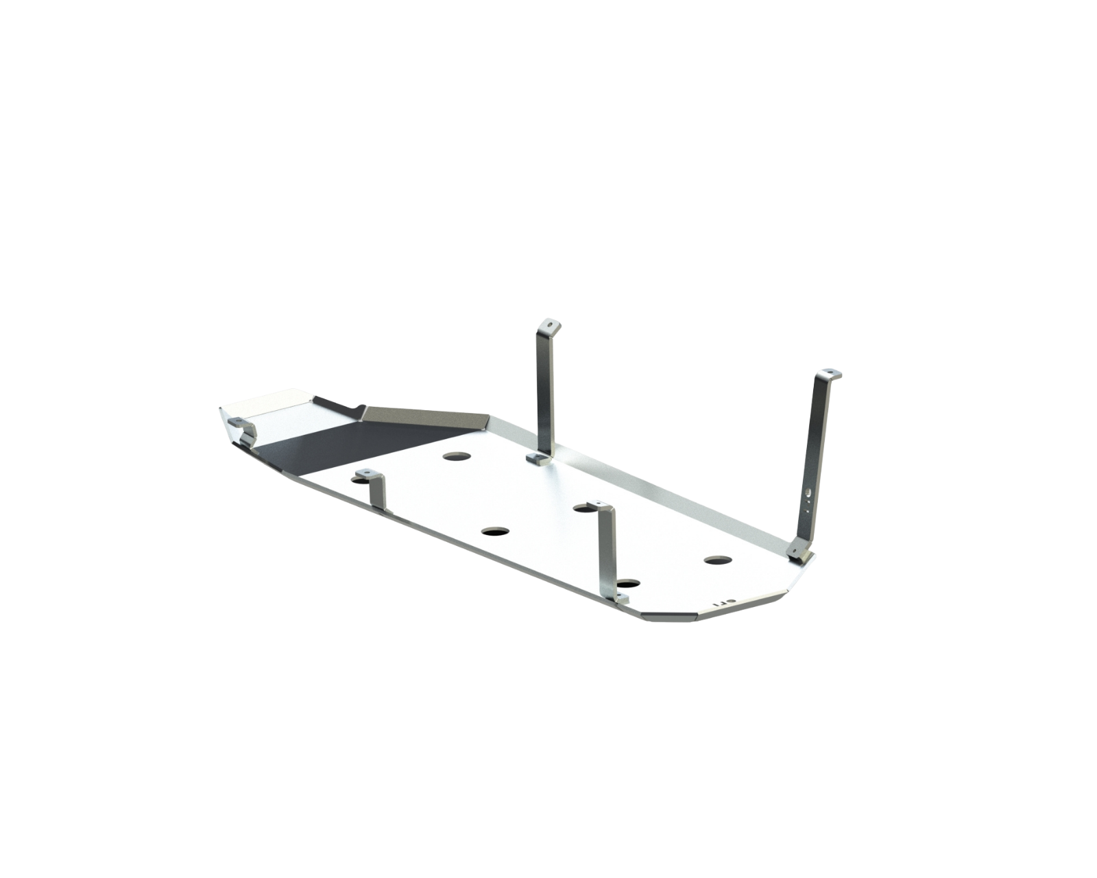 Fuel tank skid plate Toyota LCJ120 02-09