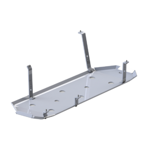 Fuel tank skid plate Toyota LCJ150 09-
