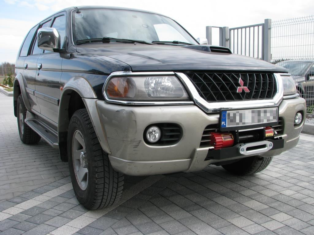Winch mounting plate Mitsubishi Pajero Sport 00-08