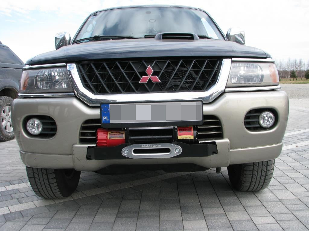 Winch mounting plate Mitsubishi Pajero Sport 00-08