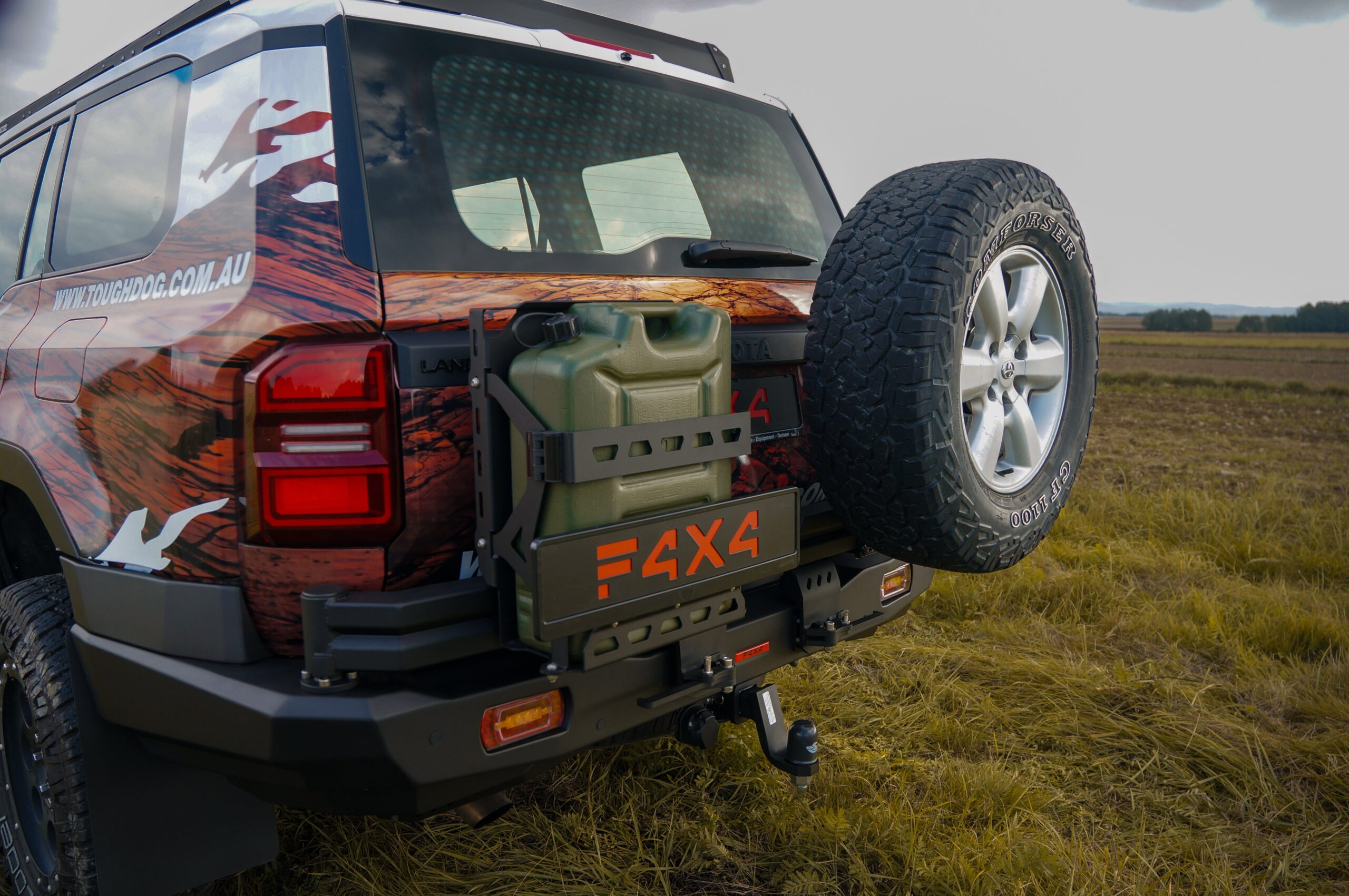 Wheel carrier for modular arm Toyota Land Cruiser J250 2024-