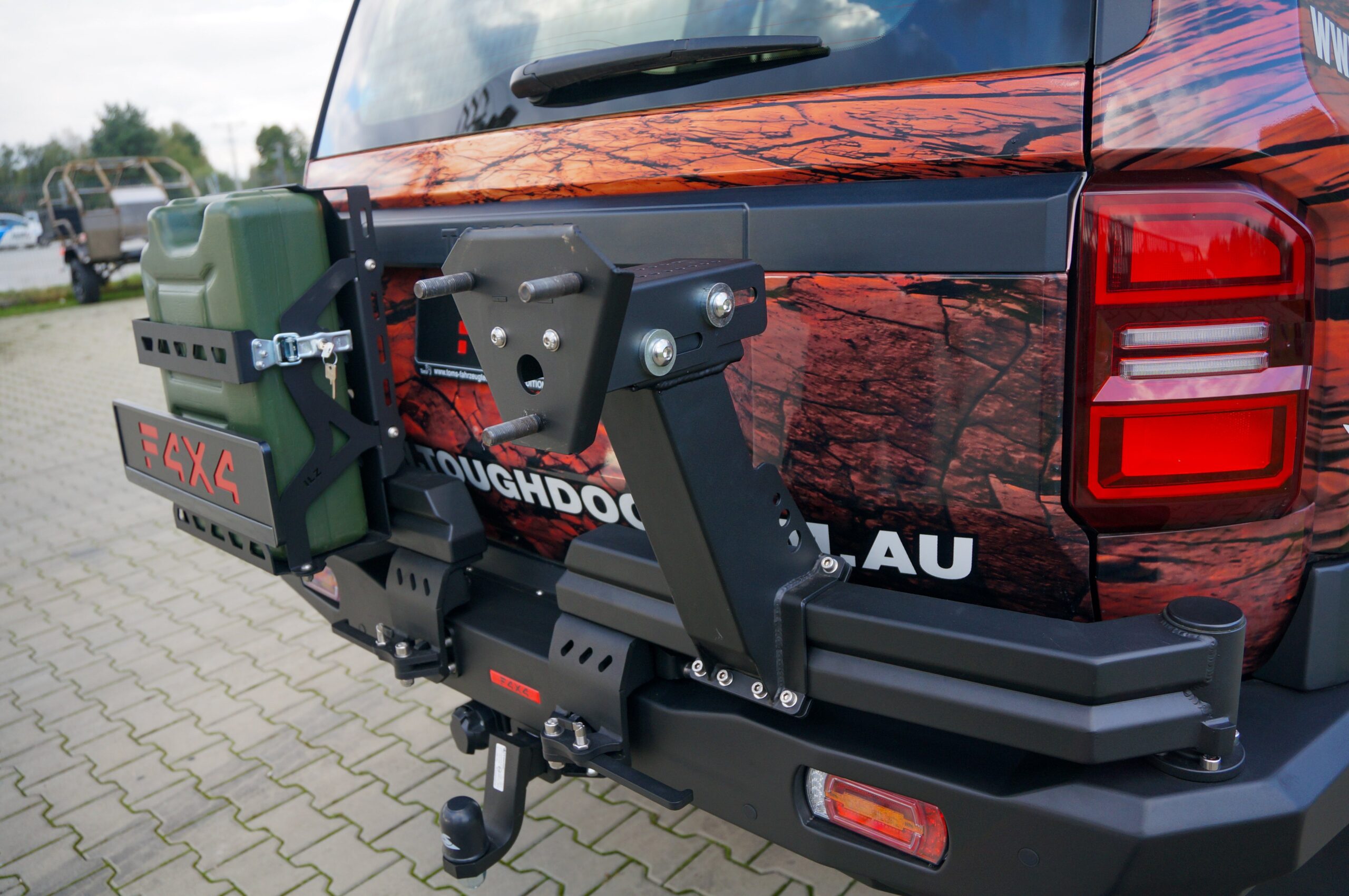 Wheel carrier for modular arm Toyota Land Cruiser J250 2024-