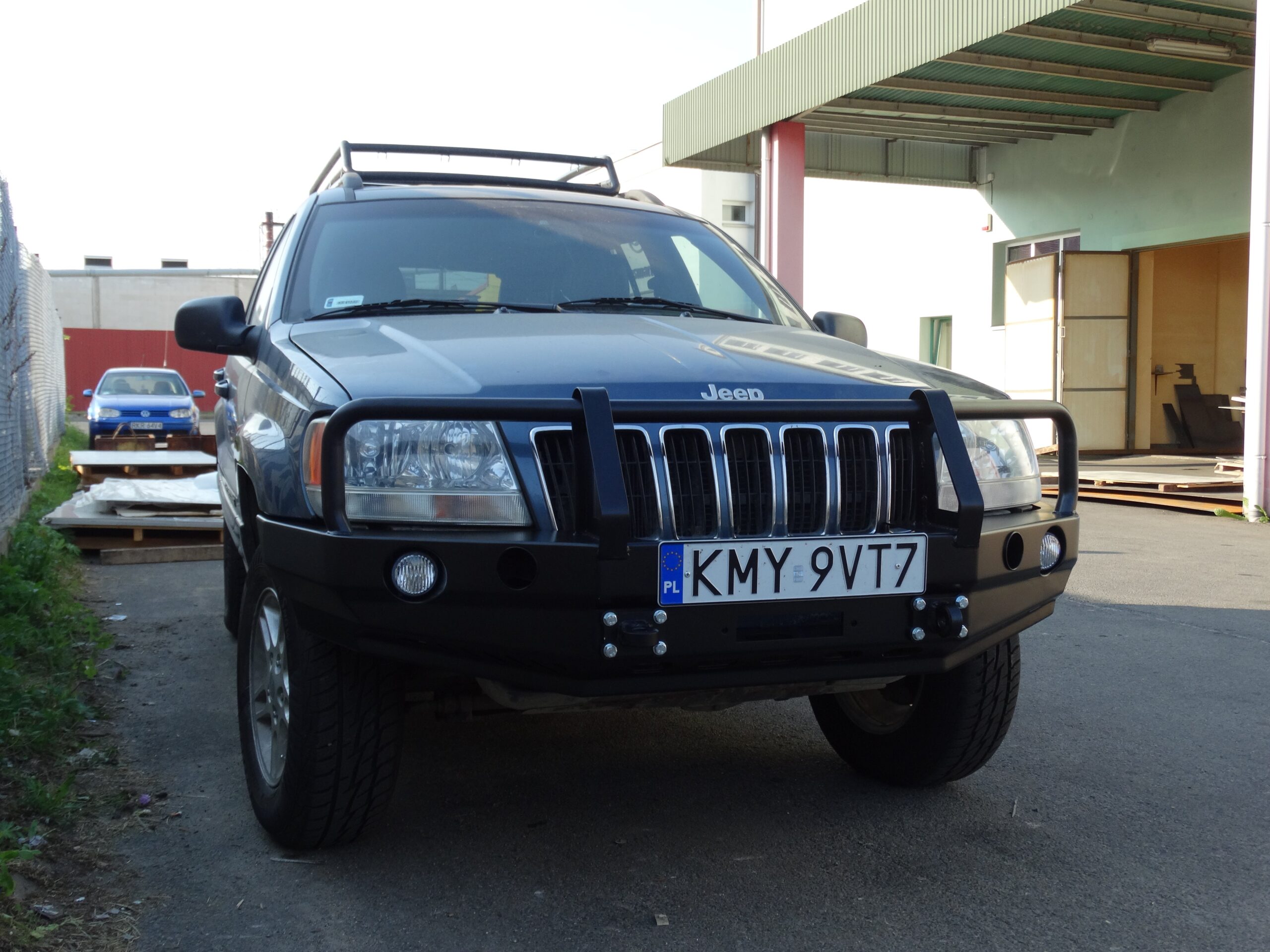 Bull bar for bumper Jeep WJ 99-04