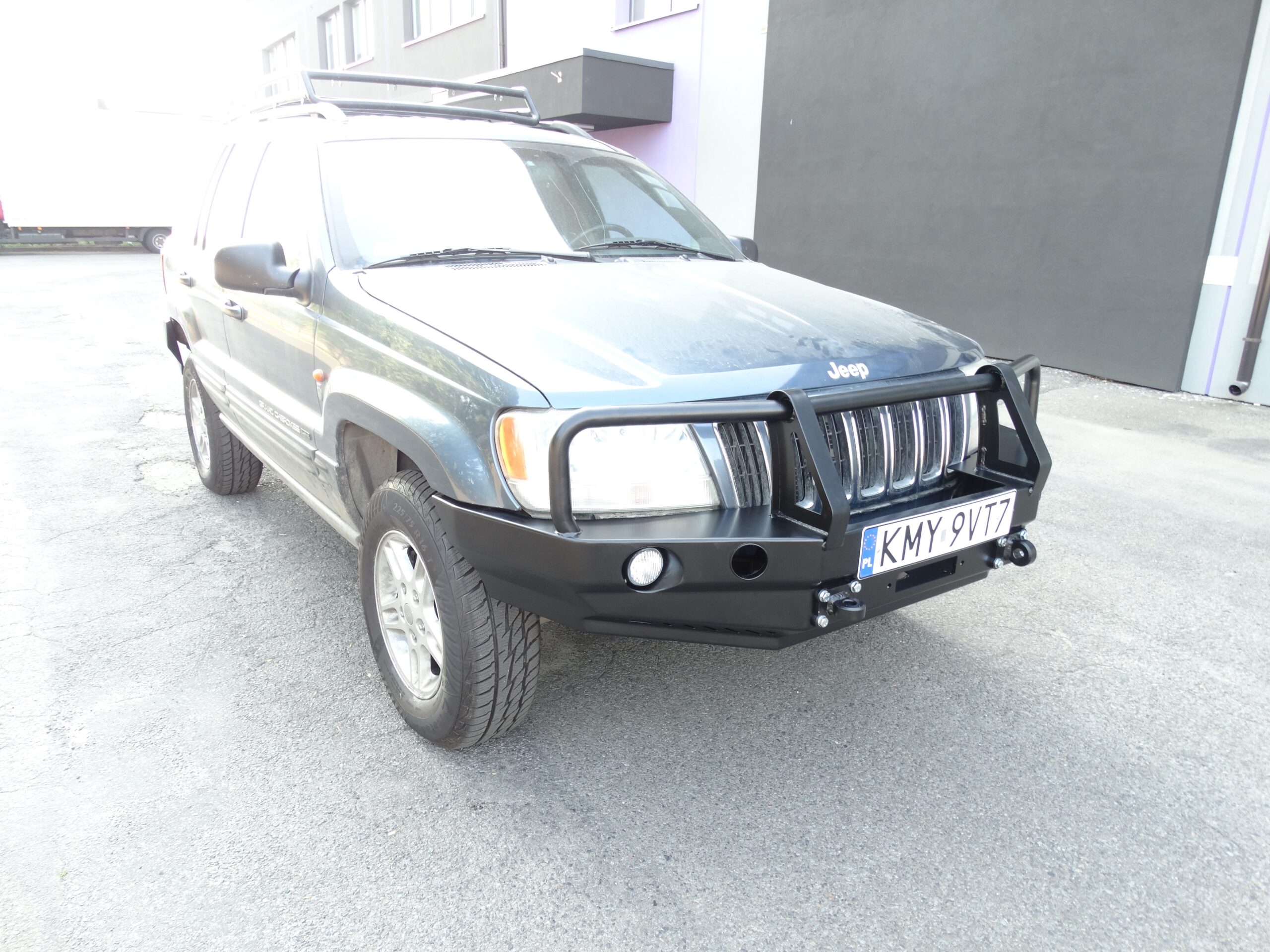 Bull bar for bumper Jeep WJ 99-04