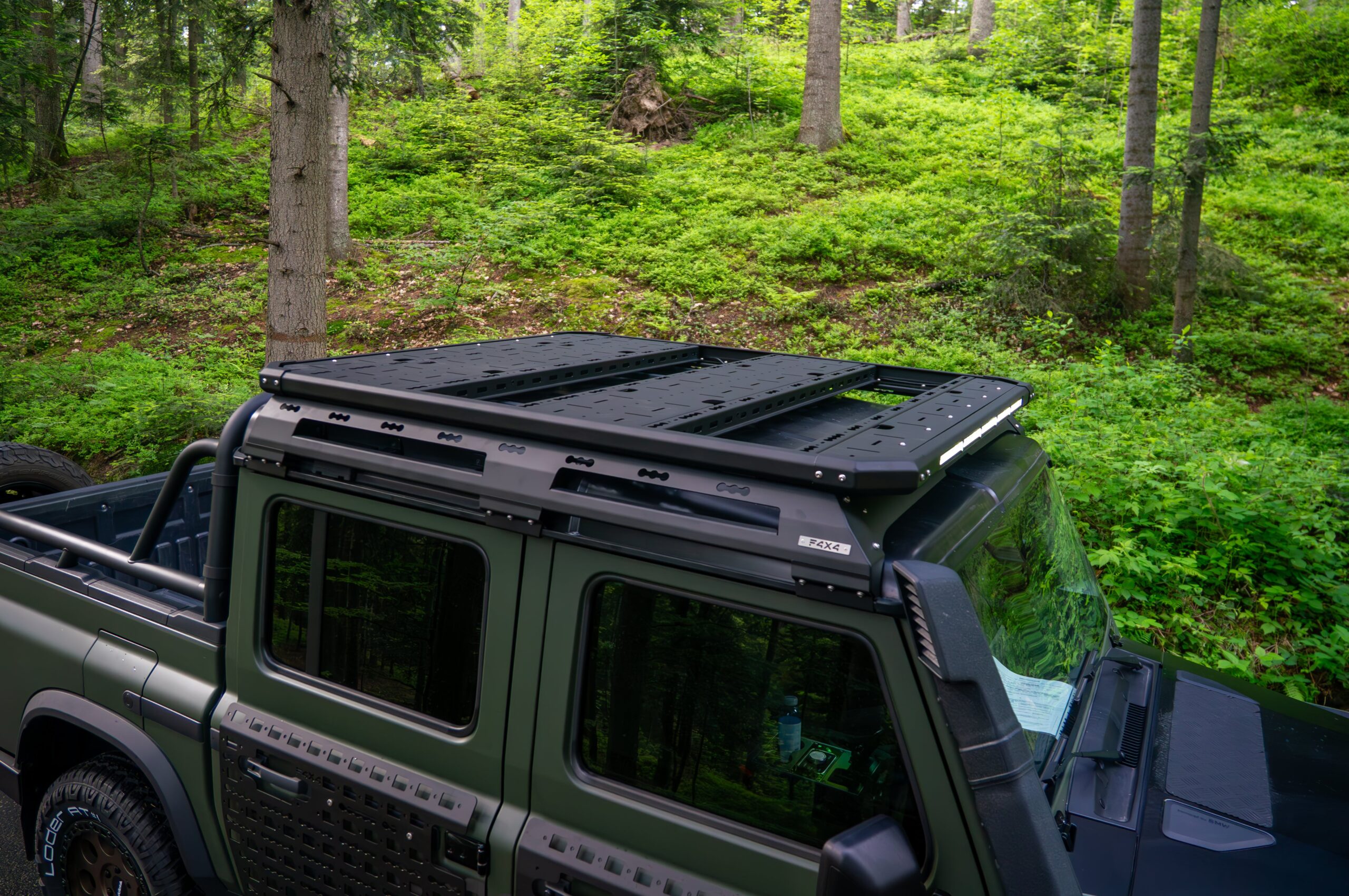 Infill panel for roof rack Ineos Grenadier Quartermaster 2023-