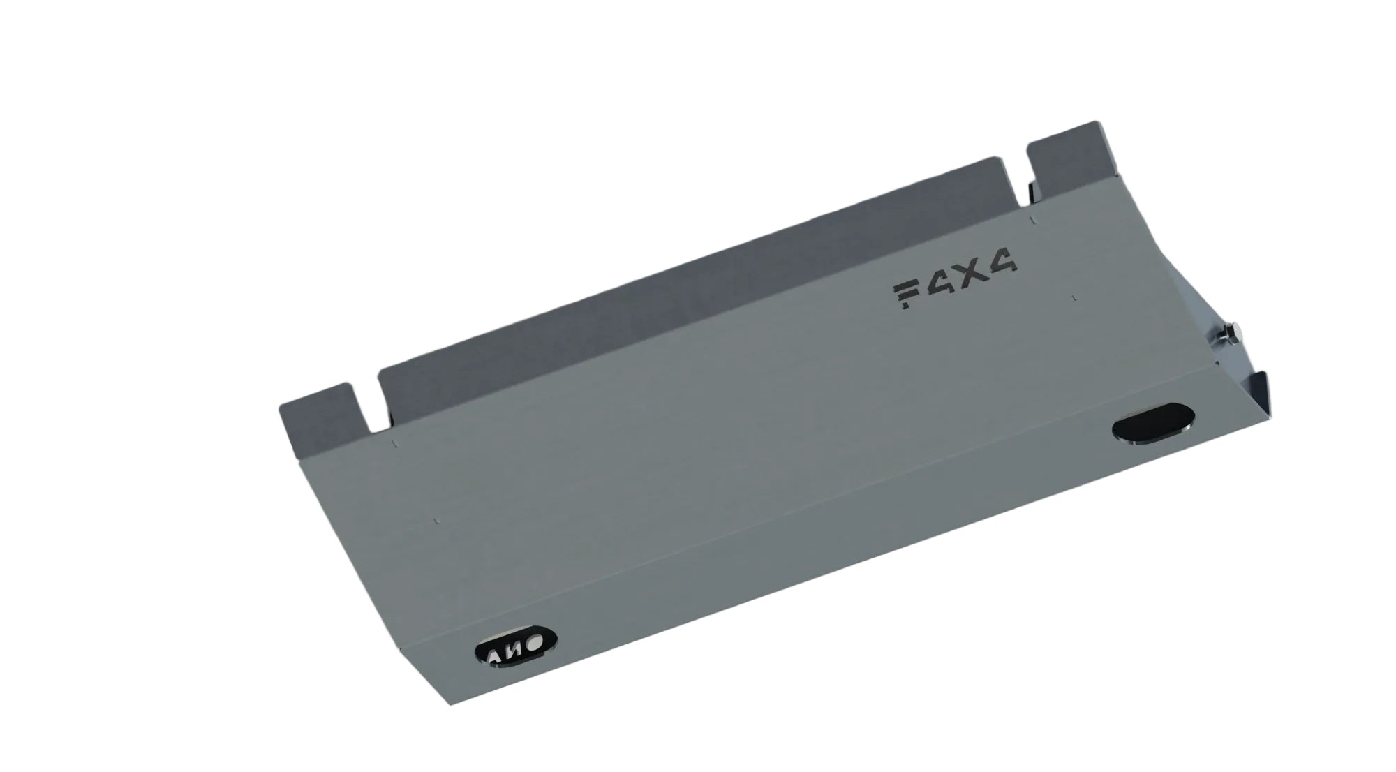 Steel drag link guard for F4X4 bumper Nissan Y60