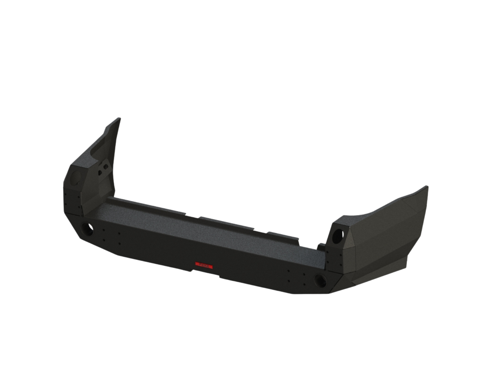 Rear bumper Toyota LCJ125 02-09, version without flares