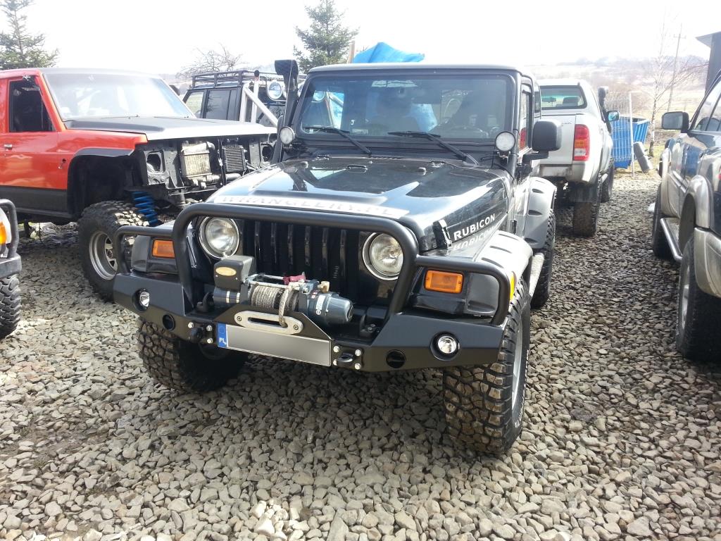 Bull bar for bumper Jeep Wrangler TJ 90-06