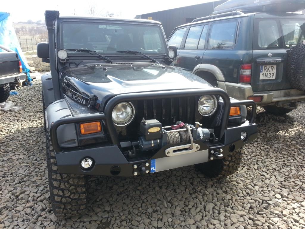 Bull bar for bumper Jeep Wrangler TJ 90-06