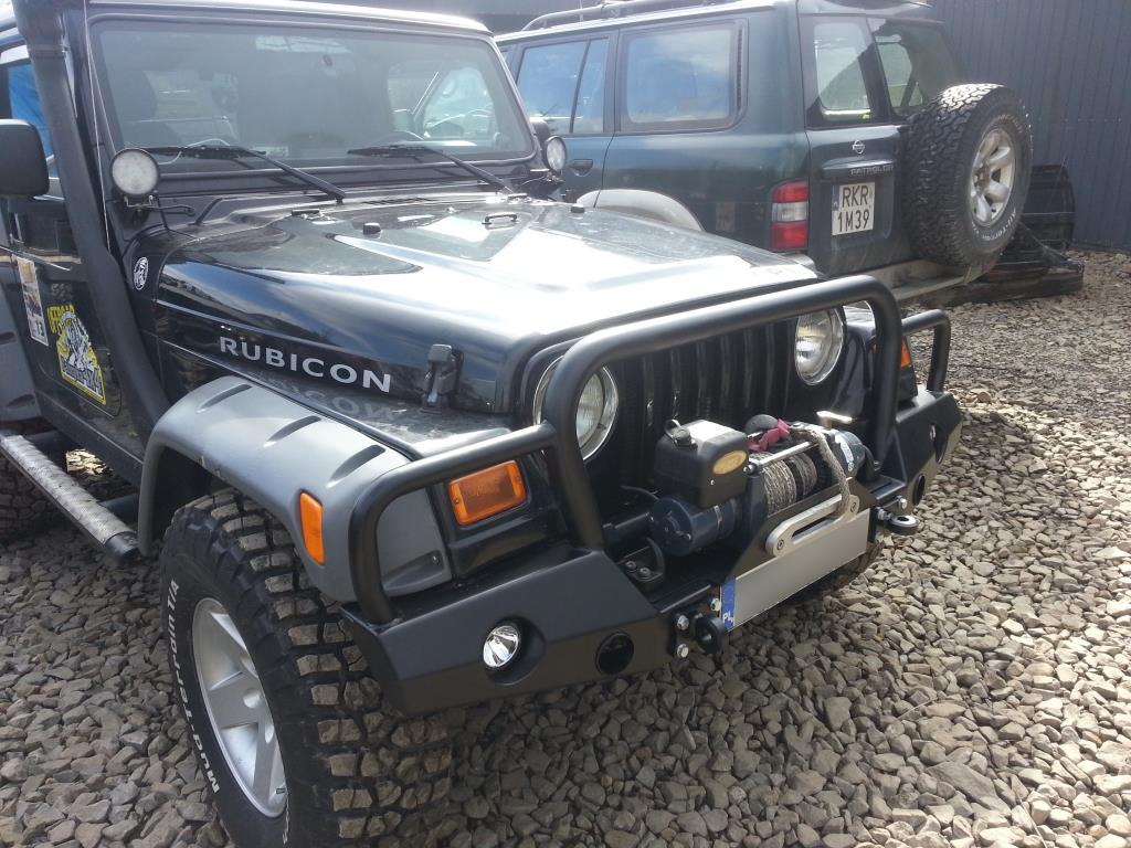 Bull bar for bumper Jeep Wrangler TJ 90-06