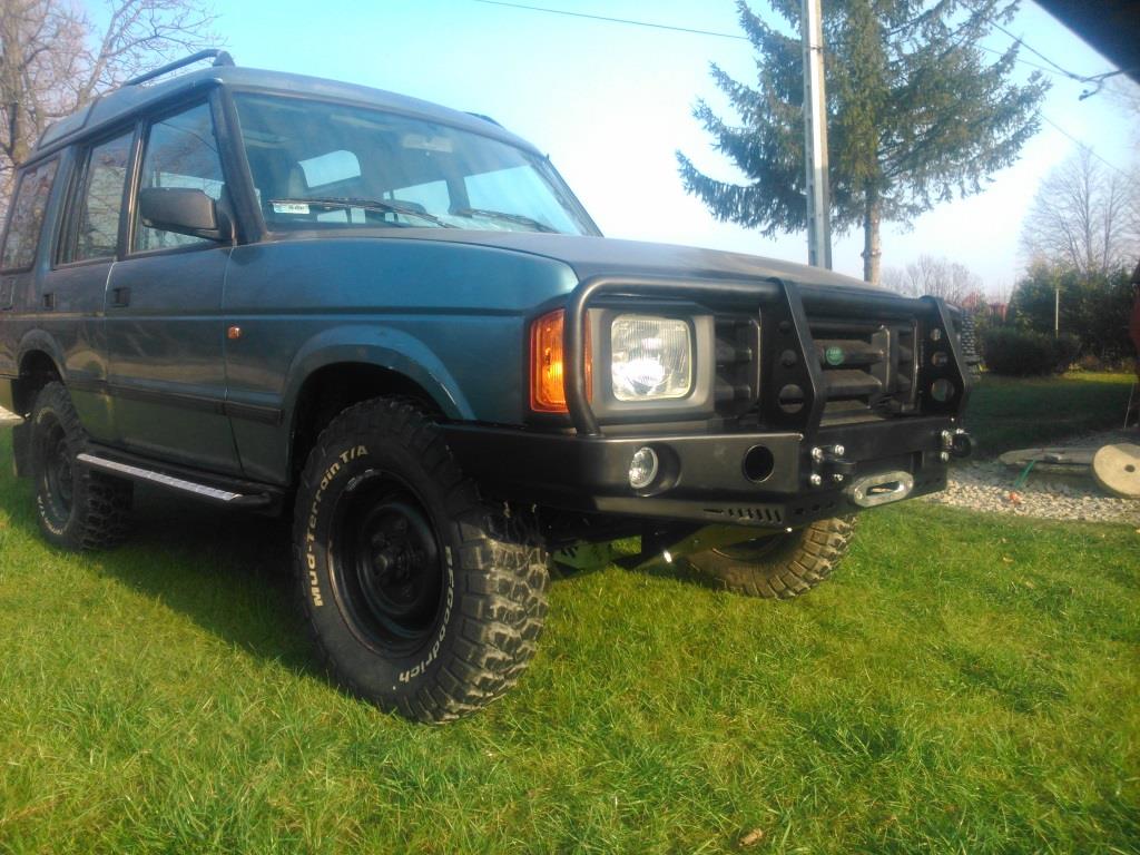 Bull bar for bumper Land Rover Discovery I